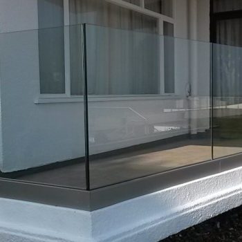 clean and modern glass panelling