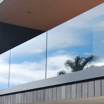 glass railing and paneling for balconies