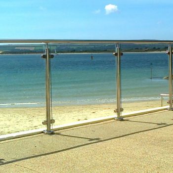 Framed Glass Railings